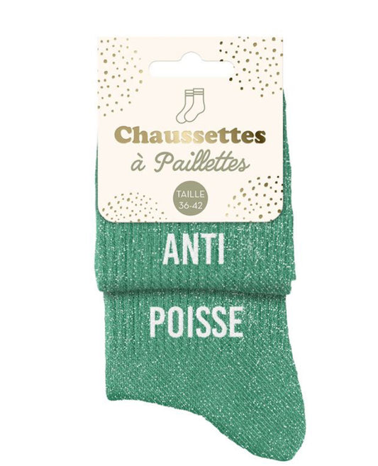 Chaussettes à paillettes Anti poisse