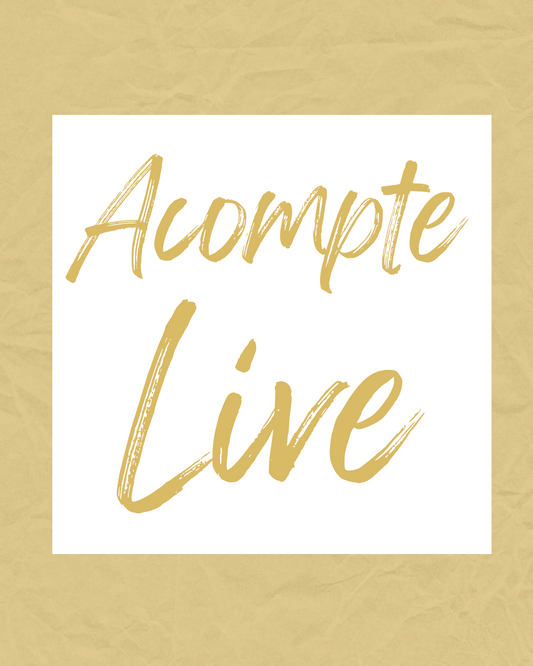 Acompte vente privée