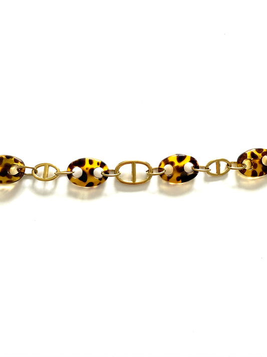 Bracelet Maille Marine Léopard