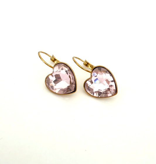 Boucles d'oreilles coeur