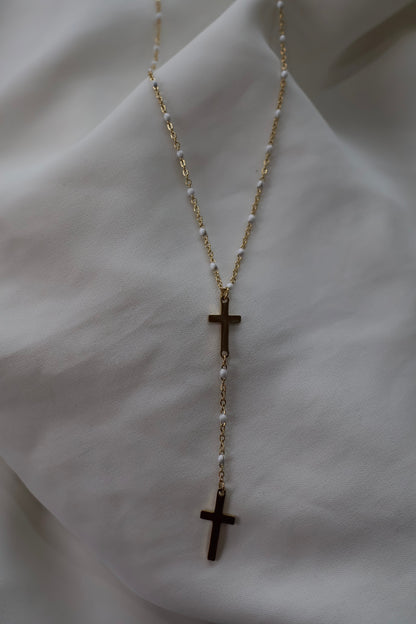 Collier Mya Y croix