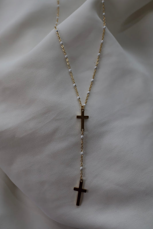 Collier Mya Y croix