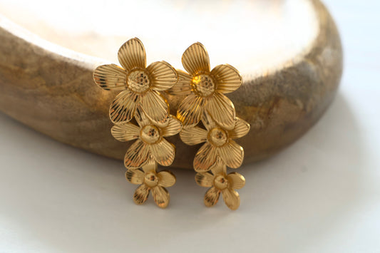 Boucles d'oreilles Flora
