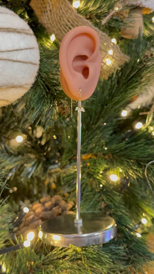 Boucles d'oreilles Lilas