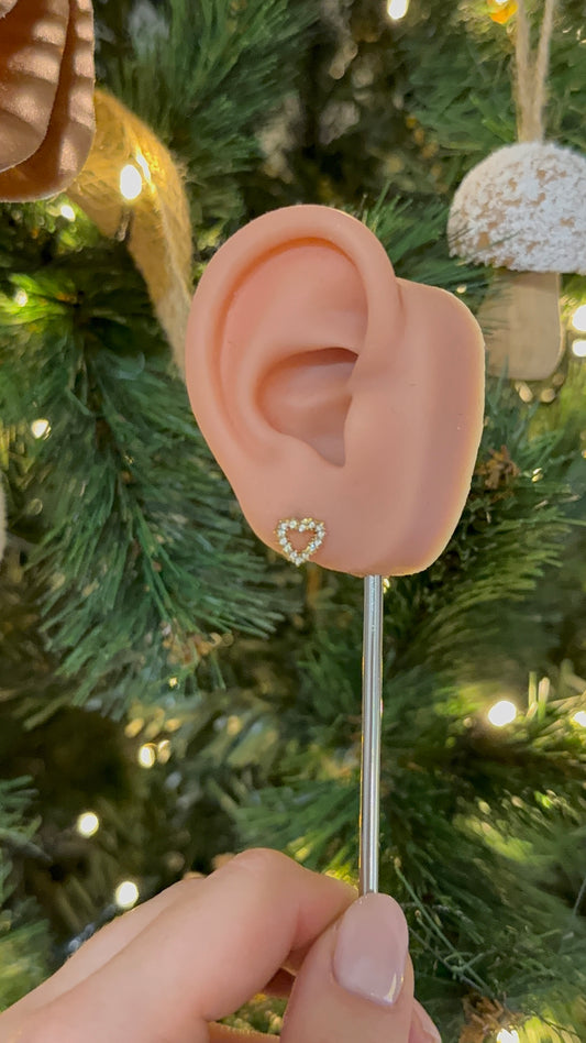 Boucles d'oreilles Coeur