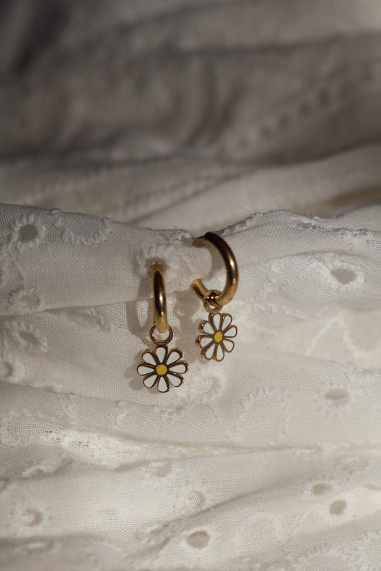 Boucles d'oreilles Marguerite