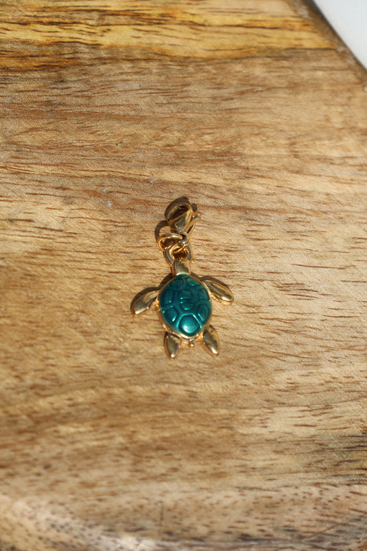 Charms tortue verte