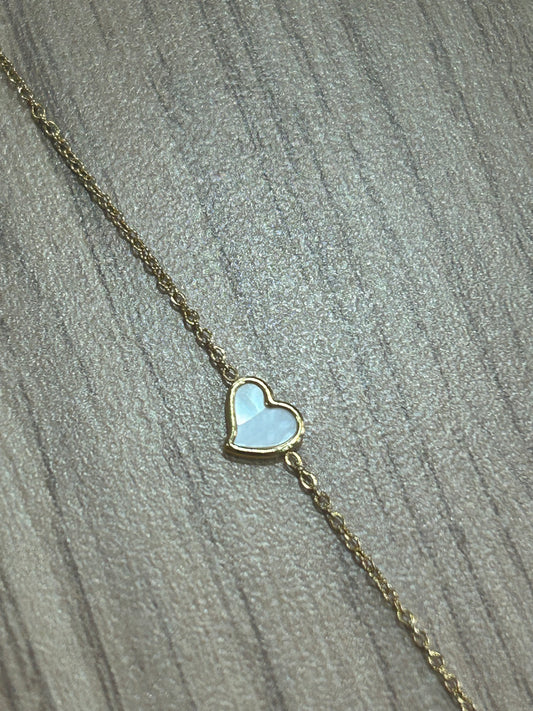 Bracelet coeur défectueux