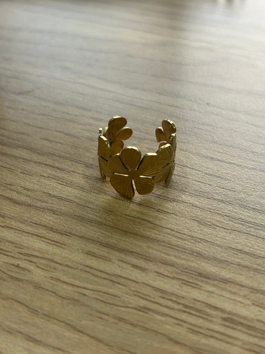 Bague Fleur défectueuse