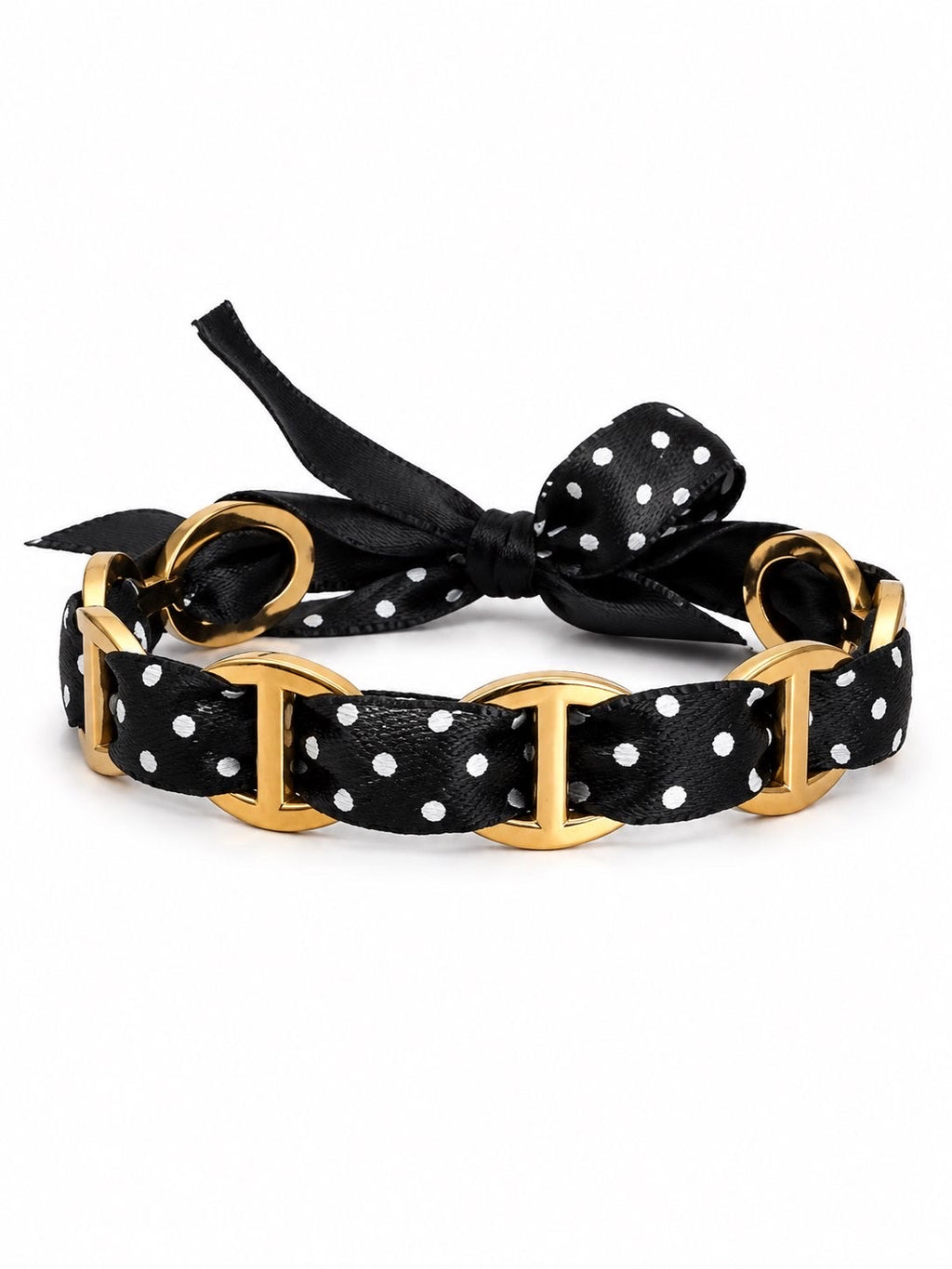 Jonc à pois Noir