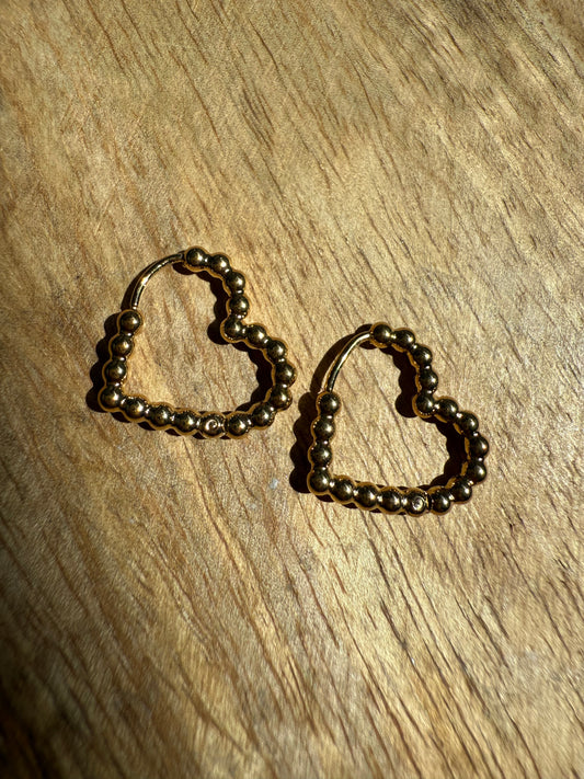 Boucles d'oreilles Heart