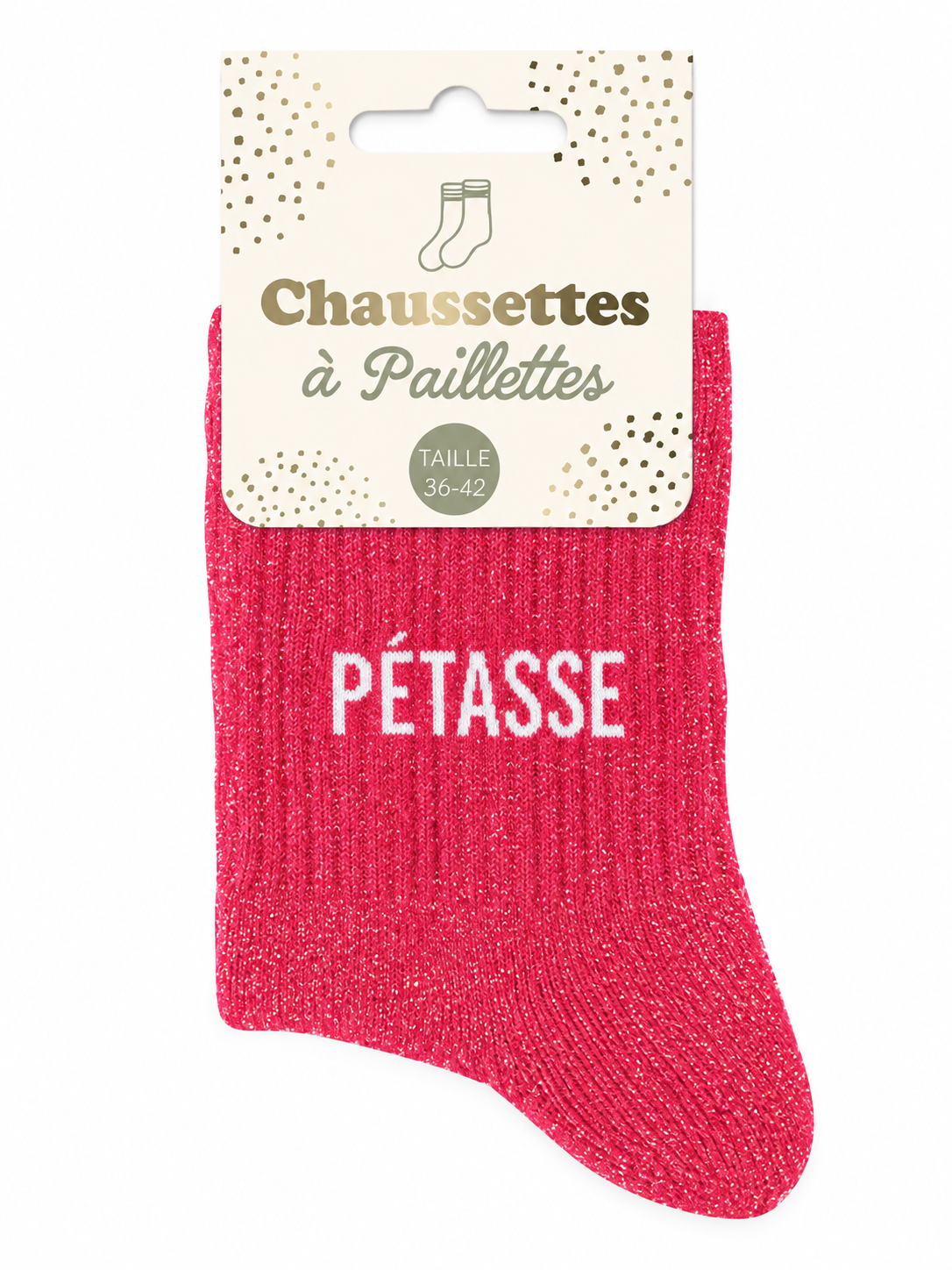 Chaussettes à paillettes Pétasse