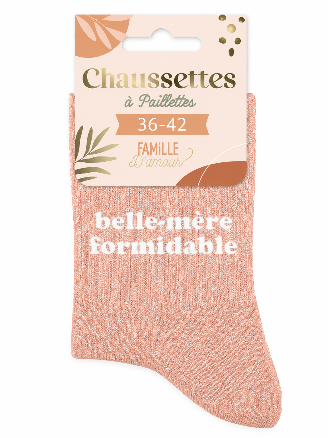 Chaussettes à paillettes Belle-Mère Formidable