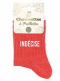 Chaussettes à paillettes Indécise