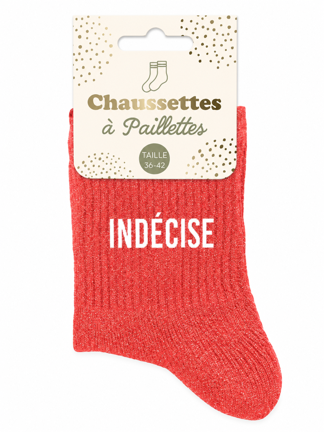 Chaussettes à paillettes Indécise