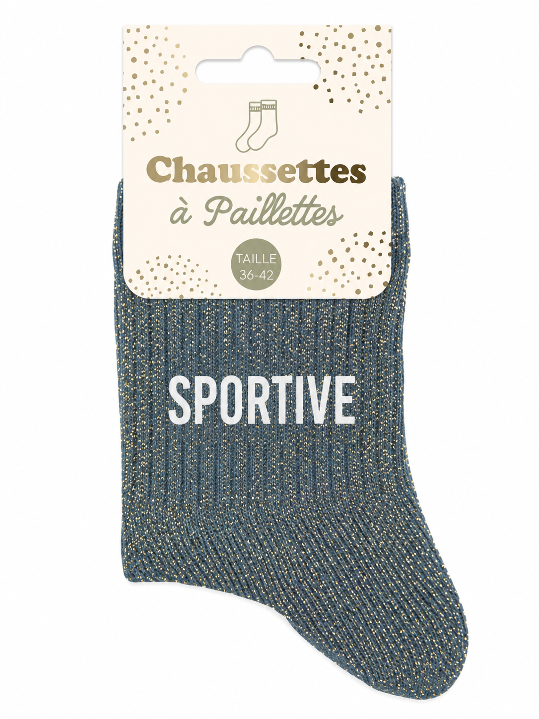 Chaussettes à paillettes Sportive