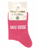 Chaussettes à paillettes Sale gosse