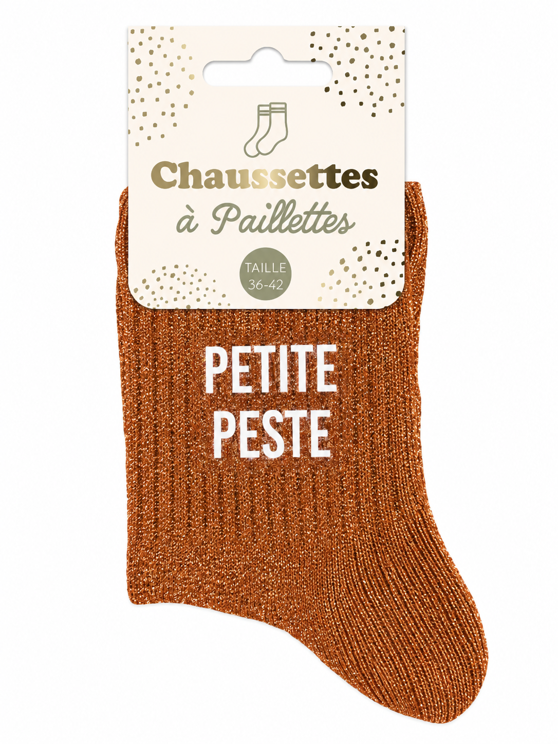 Chaussettes à paillettes Petite Peste