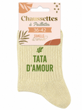 Chaussettes à paillettes Tata D'amour